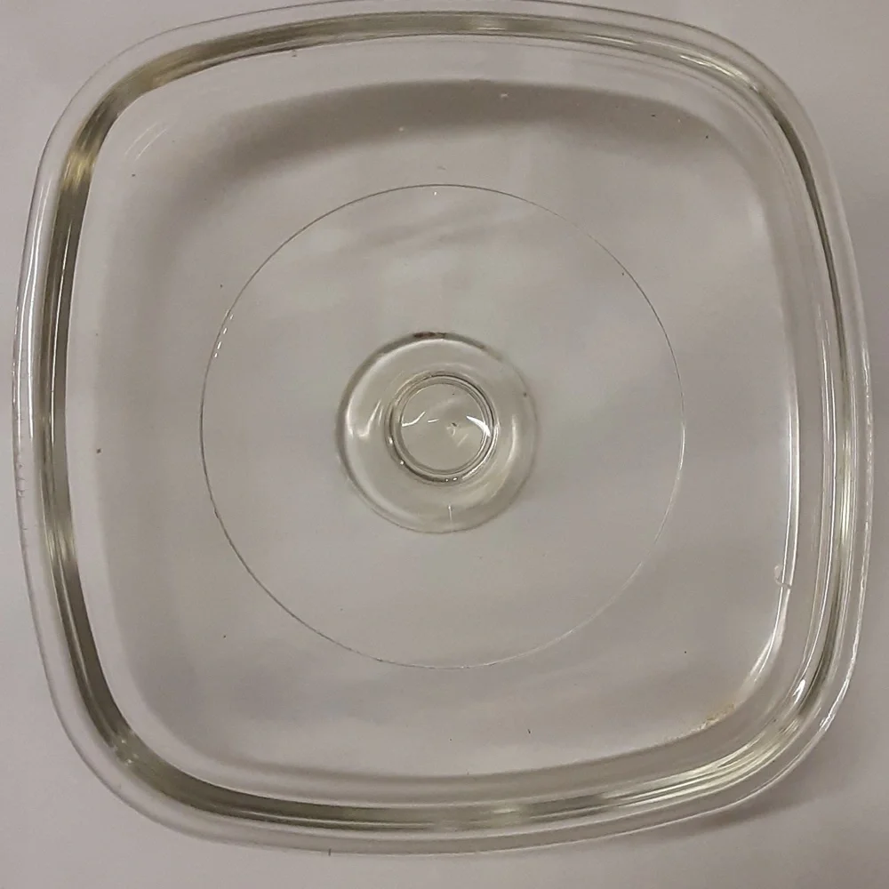 Corningware Wildflower on cream 1.5 qt ceramic casserole w lid Like new unusual - Picture 4 of 7